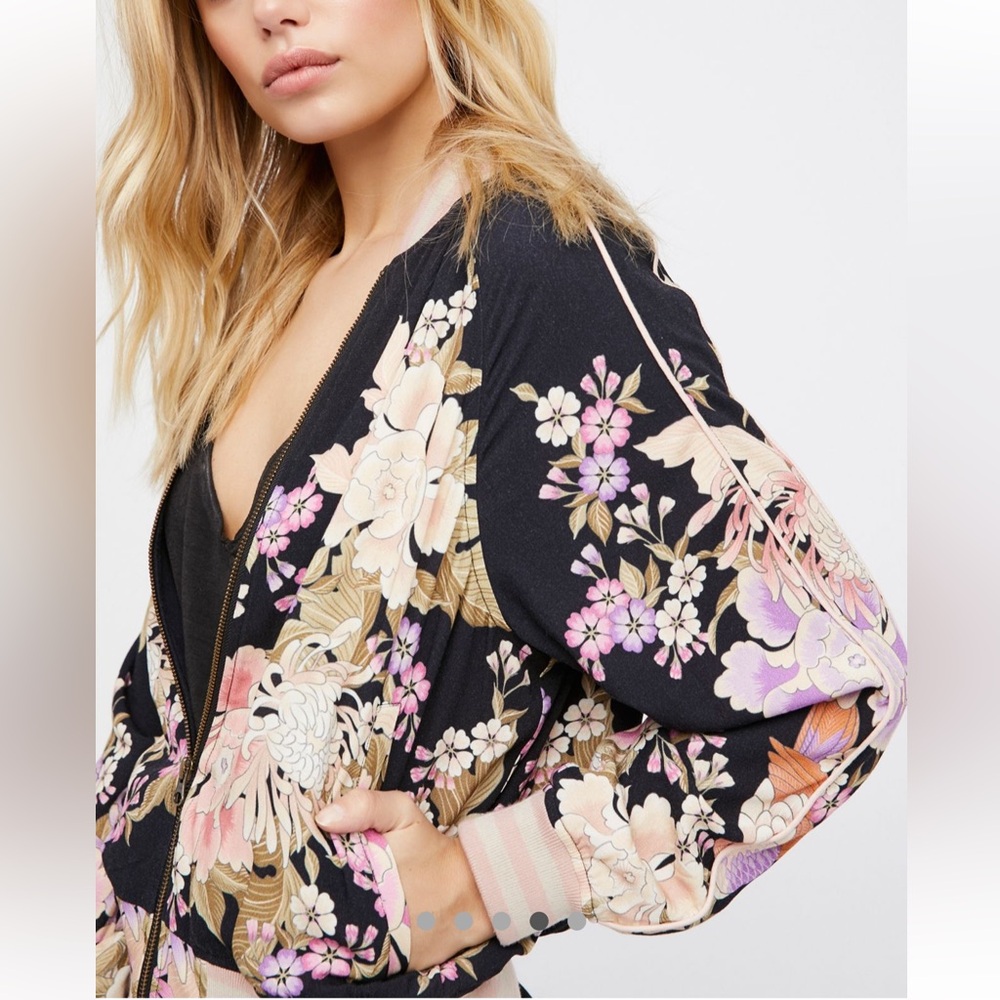Spell Floral Bomber Jacket